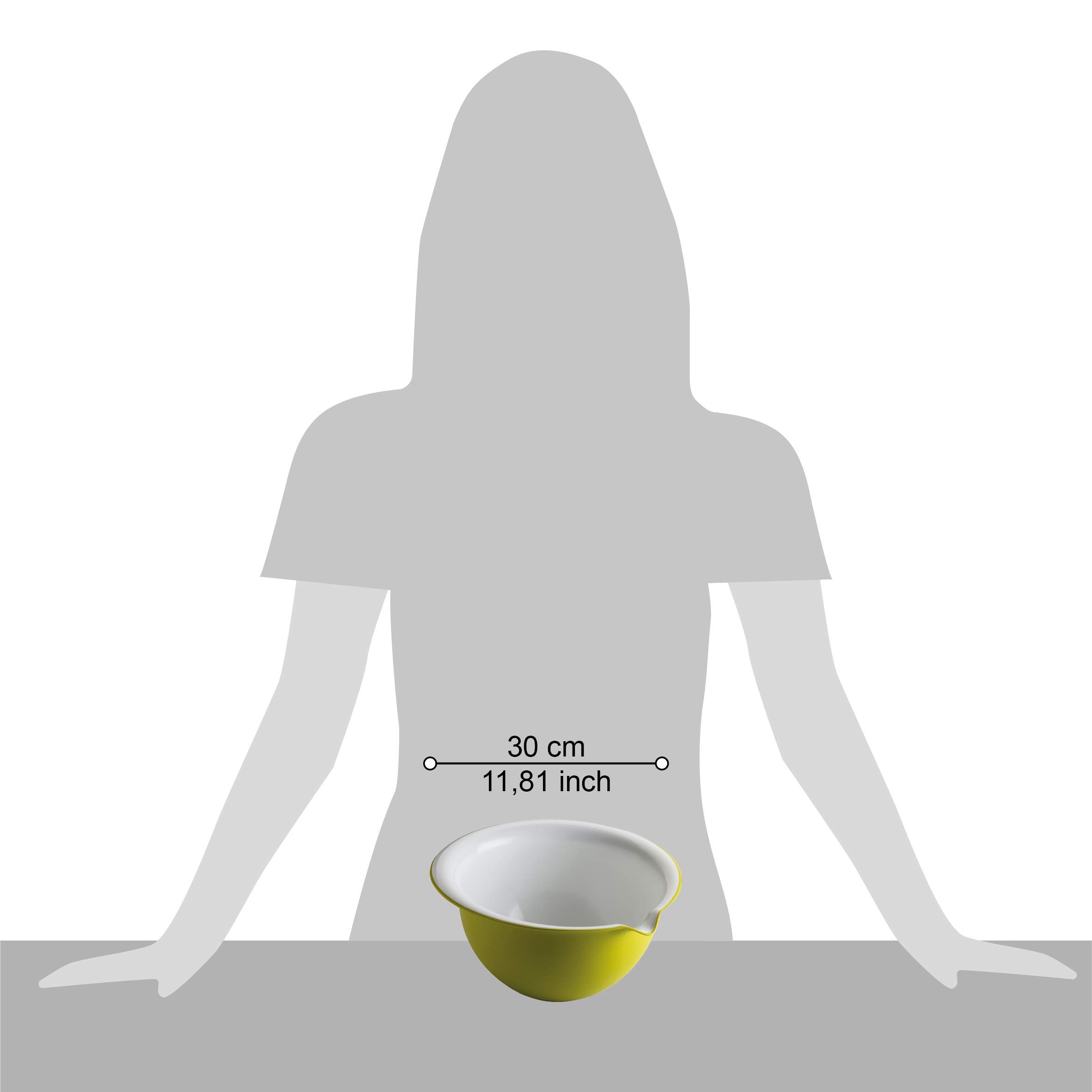 Ciotola Da Miscelazione Omada Design 3,5L - Antibatterica, Antiscivolo E Versatore Integrato - Foto 4