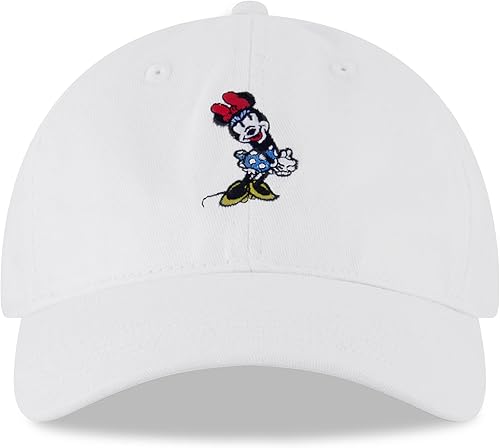 Miniatura 2 de Disney Gorra de béisbol para mujer, gorra ajustable de Minnie Mouse para adultos