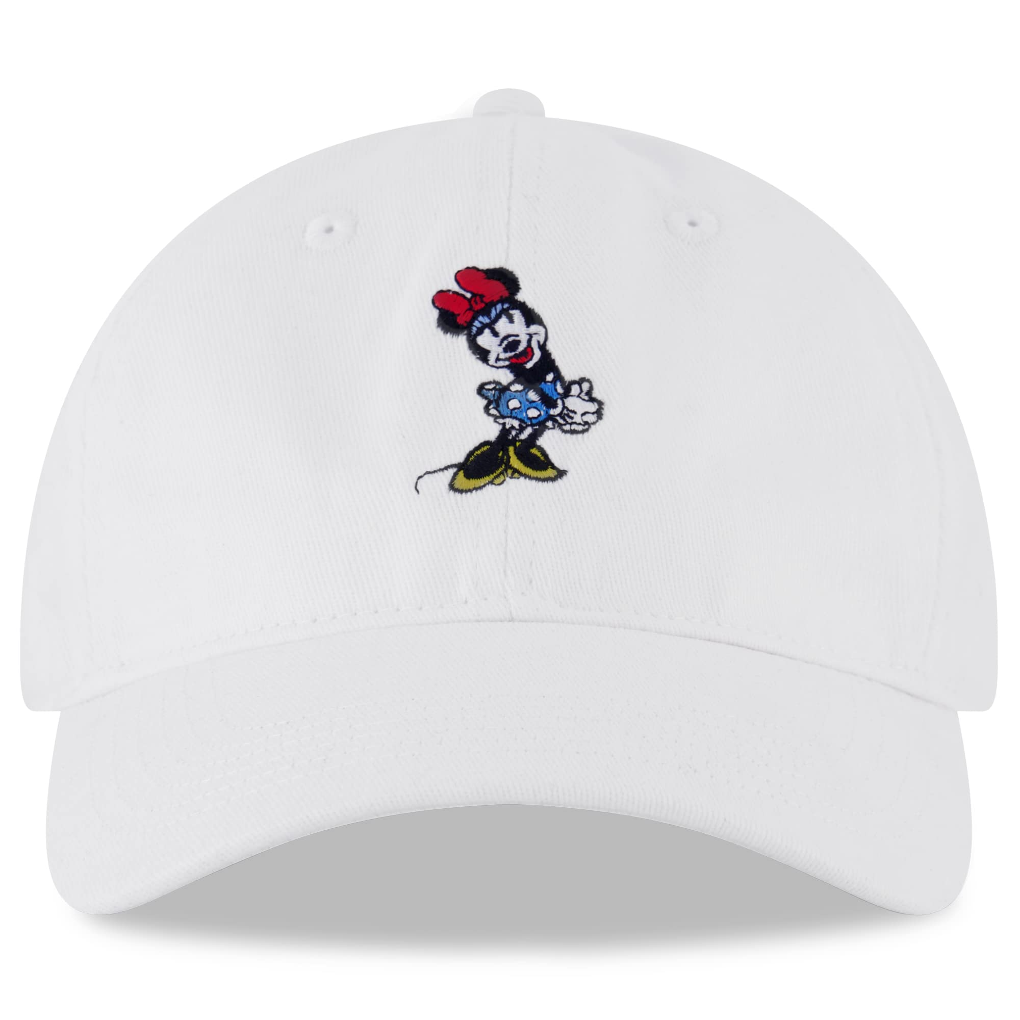 Disney Czapka baseballowa Kobiety Disney Damska czapka z daszkiem Myszka Minnie, czapka taty z zapięciem na zatrzask