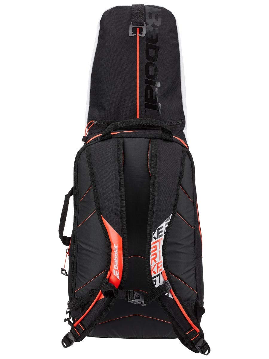 Babolat Backpack Pure Strike Sac à Dos Unisexe pour Adultes Blanc Rouge (Blanc) Taille Unique