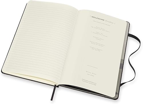 Miniatura 8 de Moleskine Limited Edition Studio Collection Notebook, Hard Cover, Large (5" x 8.25"), RuledLined, Jon Koko, 240 Pages