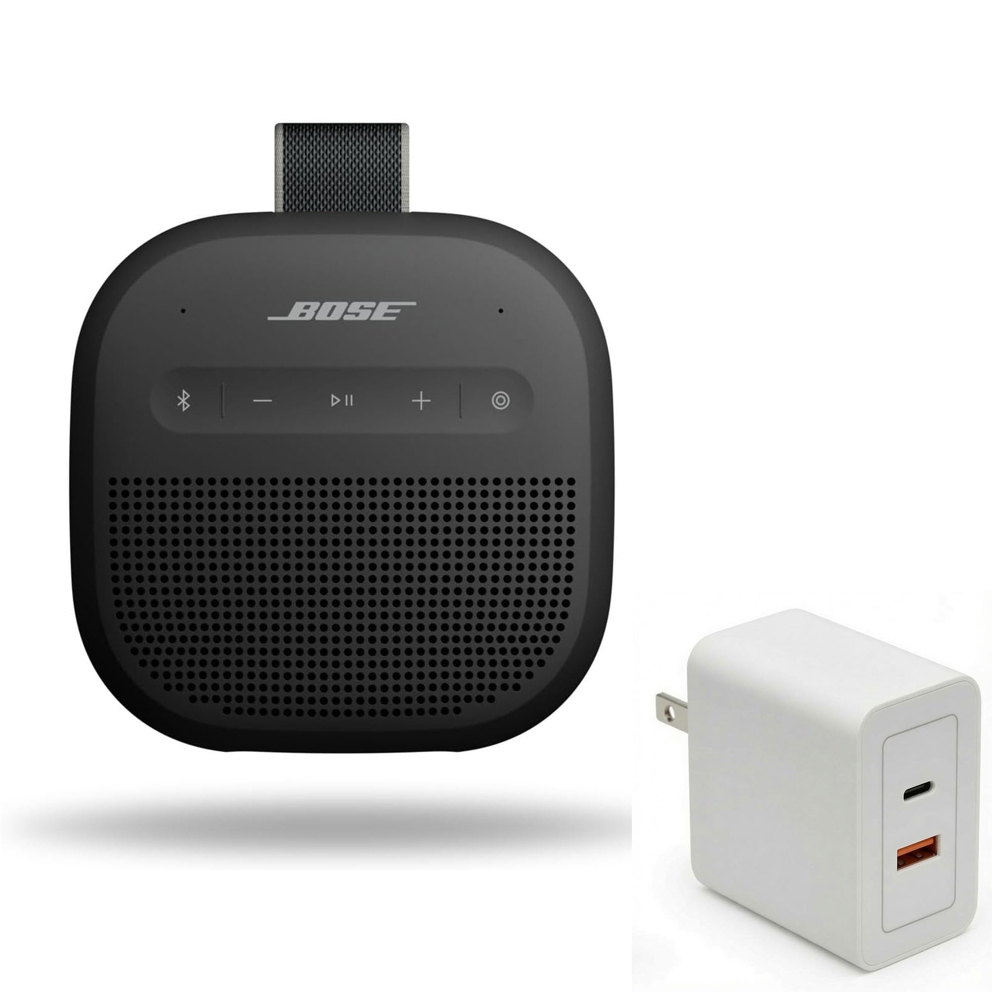 SoundLink Micro Portable Bluetooth Speaker (2nd Gen) Bundle with Fast Charger, Wireless O…
