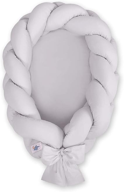 Reducteur De Lit Bebe Transformable En Tour De Lit Gris Fabrication Europeenne Amazon Fr Bebe Et Puericulture