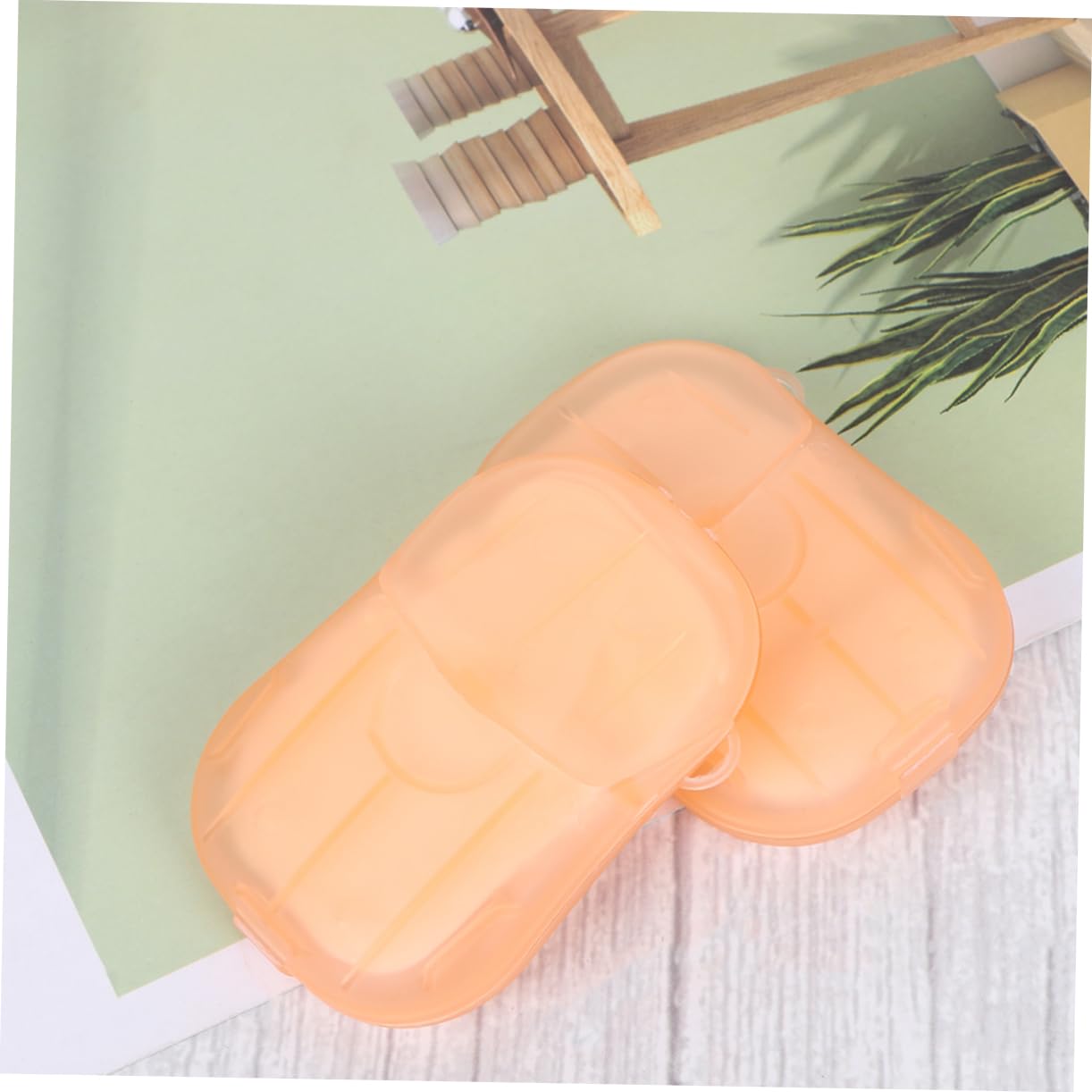 TOYANDONA Fette di Sapone da Viaggio Sapone per Il Lavaggio delle Mini Carta da Sapone