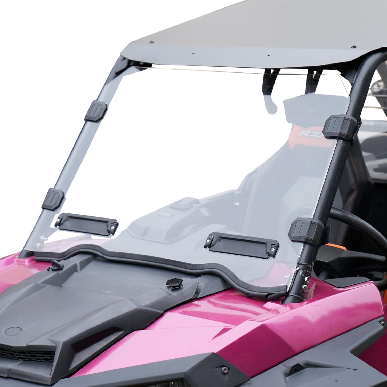 A & UTV PRO Front Full Windshield Compatible with Polaris 2014-2018 RZR 1000 / XP 1000/ XP4 1000/ XP Turbo / XP4 Turbo , 2015-2019 RZR 900 S EPS Windshield，Tough Hard Accessories, Polycarbonate