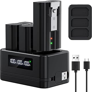 6040mAh Replacement Battery for Ring Doorbell with LED Display Charger