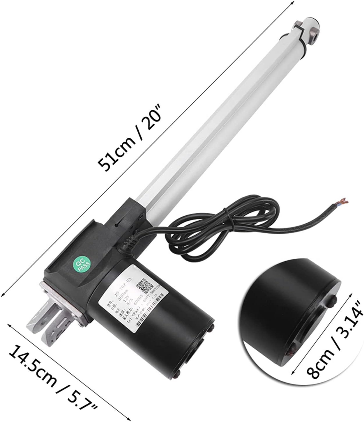 Swivel Rolling Stool, Height Adjustable Hydraulic Round Chair PU Leather Cushioned Seat Drafting Stool with Foot Rest and Movable Wheels for Spa Salon Massage Tattoo Medical Home Office - Black : Beauty & Personal Care