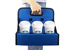 Cup Caddy 6-Cup Portable Drink Carrier for Reusable Cans or Cups