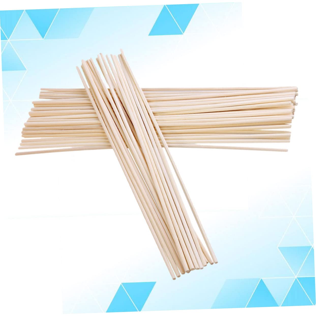 GRIRIW Essential Oil Diffuser Sticks Set 50pcs Rattan Sticks for Aroma Diffuser