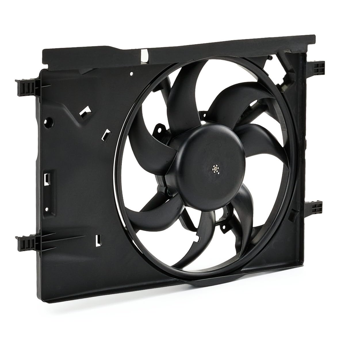 RIDEX 508R0284 Ventola radiatore con telaio ventola radiatore (telaio) con impedenza/resistenza carico Compatibilità con OPEL Corsa D Hatchback S07