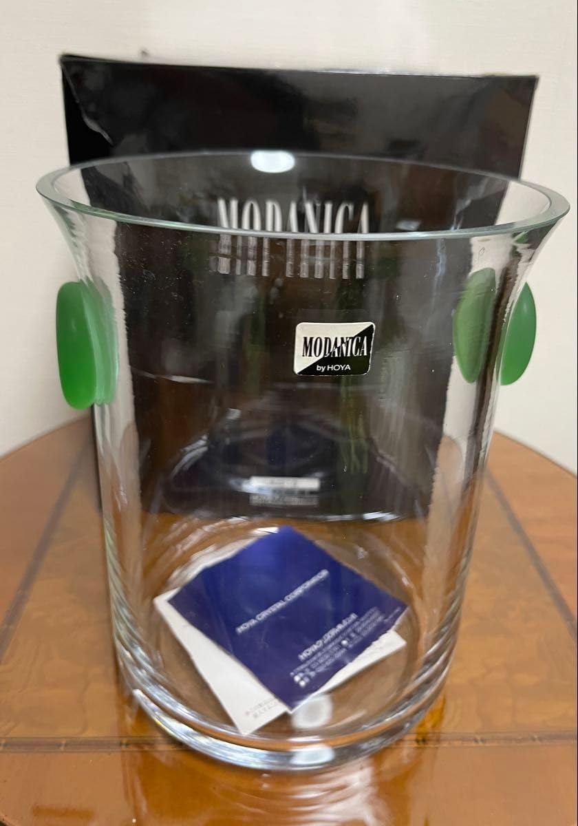 HOYA製「MODANICA」ガラスベース ワインクーラー