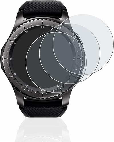 Miniatura 2 de brotect Paquete de 6 protectores de pantalla compatibles con Samsung Gear S3 Frontier/S3 Classic Protector de pantalla antirreflejos [mate, a prueba