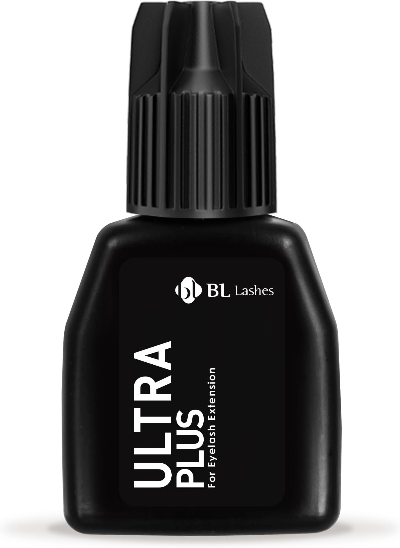 BL Lashes Ultra Plus | Lash Glue for Lash Extensions, Quick Drying Within 2-3 Sec, Up to 7 Weeks Long-Lasting Lash Retention, Black Adhesive for Professional Supplies (10g)
