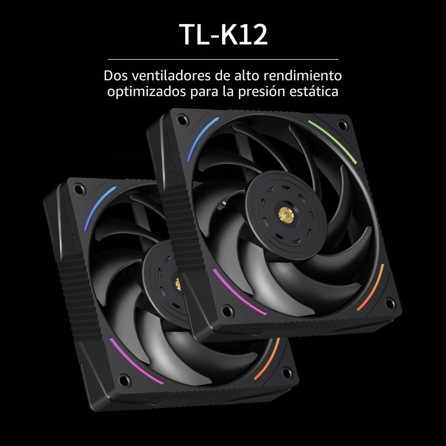 Thermalright Peerless Assassin 120 Vision MAX ARGB Black CPU Cooler, disipador de PC. Pantalla magnética de visualización de 5" con resolución 480x854, para AM4/AM5 e Intel LGA1700/1851