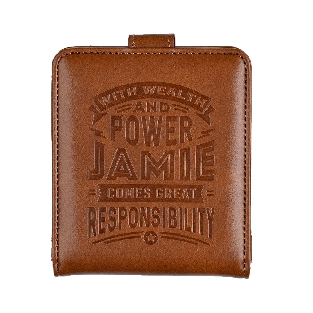 Portafoglio Uomo Vintage WILD In Pelle Di Bufalo | RFID Blocker | Marrone Con Aquila