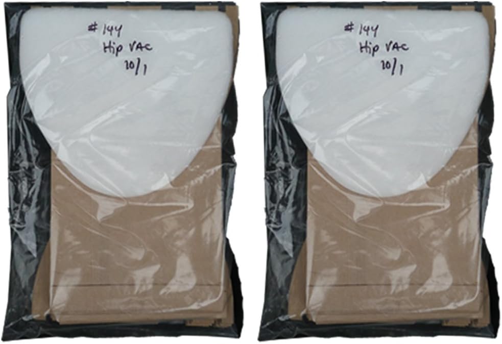 20 EuroClean ErgoClean, Nilfisk Advance, Kent, SerVac, Tennant 1406554-02 Hip Vac Vacuum Cleaner Bags + Filter UZ964 Advance Agility