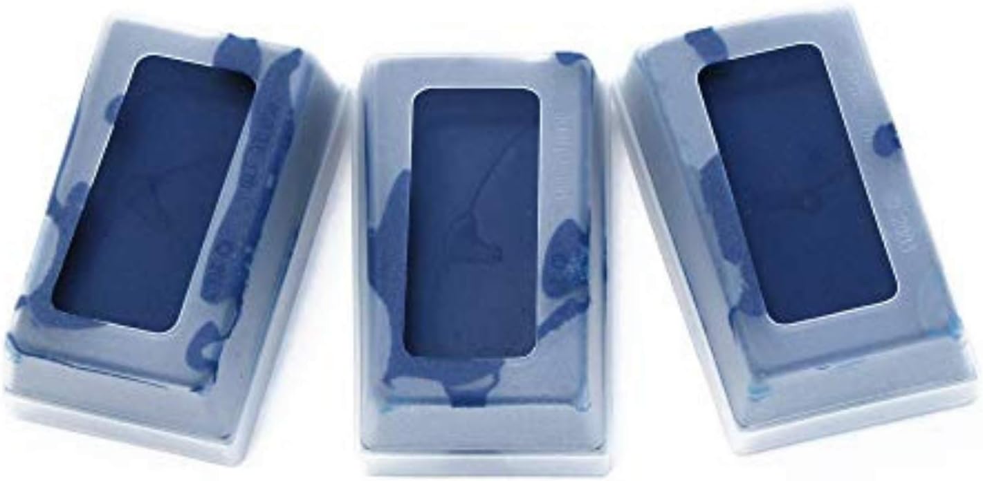 MATINGMARK Sheep & Goat Mating Crayon Block Marker for Ram Breeding/Marking Harness by Rurtec 3 Pack (MILD Temperature) Blue Made in New Zealand