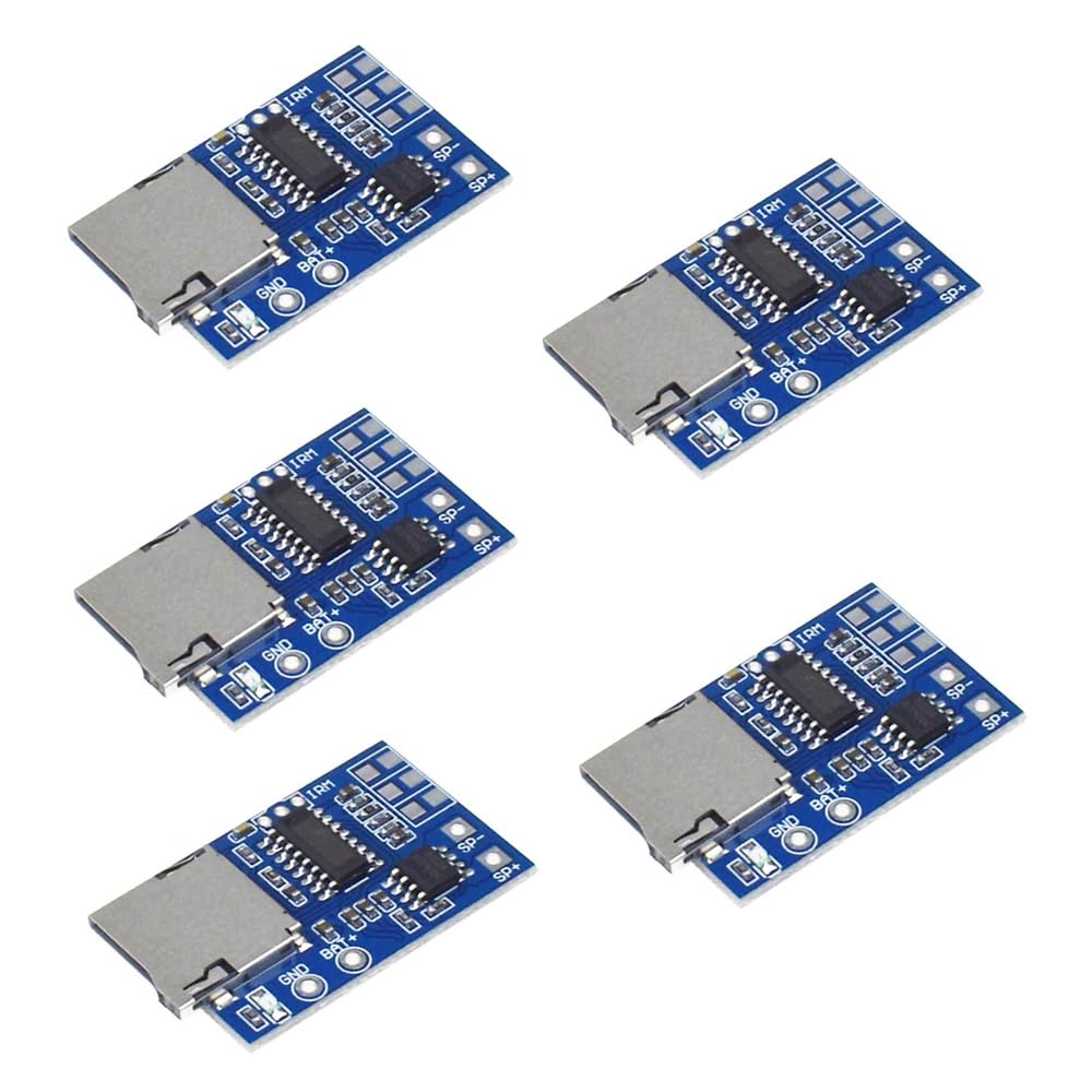 Reland Sun 5PCS TF card MP3 decoding board amplifier module GPD2846A