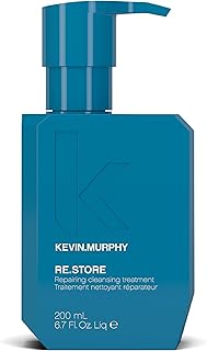 KEVIN.MURPHY RE.STORE - Cleansing Treatment - For Dry, Damaged & Overprocessed Hair - Damaged Hair Repair - With Amino Acids & Fruit Enzymes - Sulphate Free Hair Care - 200 mL / 6.7 fl oz