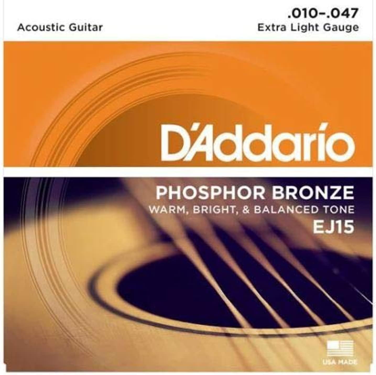EJ15 Bronze Acoustic Guitar Strings
