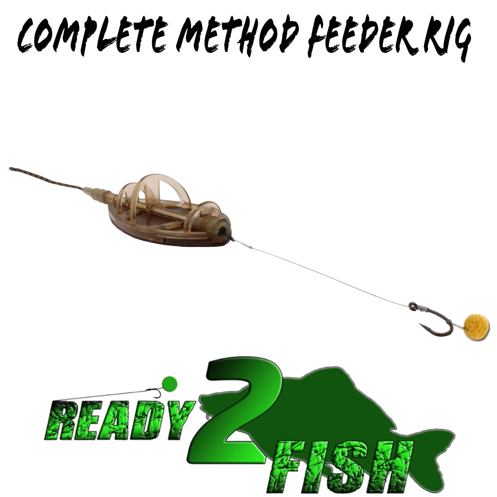 Montage Carp Safety Rig Angel-Berger - Prêt à Pêcher - Plomb 85g - 80cm