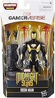 Vista 2 de Marvel Legends Series Gamerverse Iron Man, Midnight Suns Figuras de acción coleccionables de 6 pulgadas