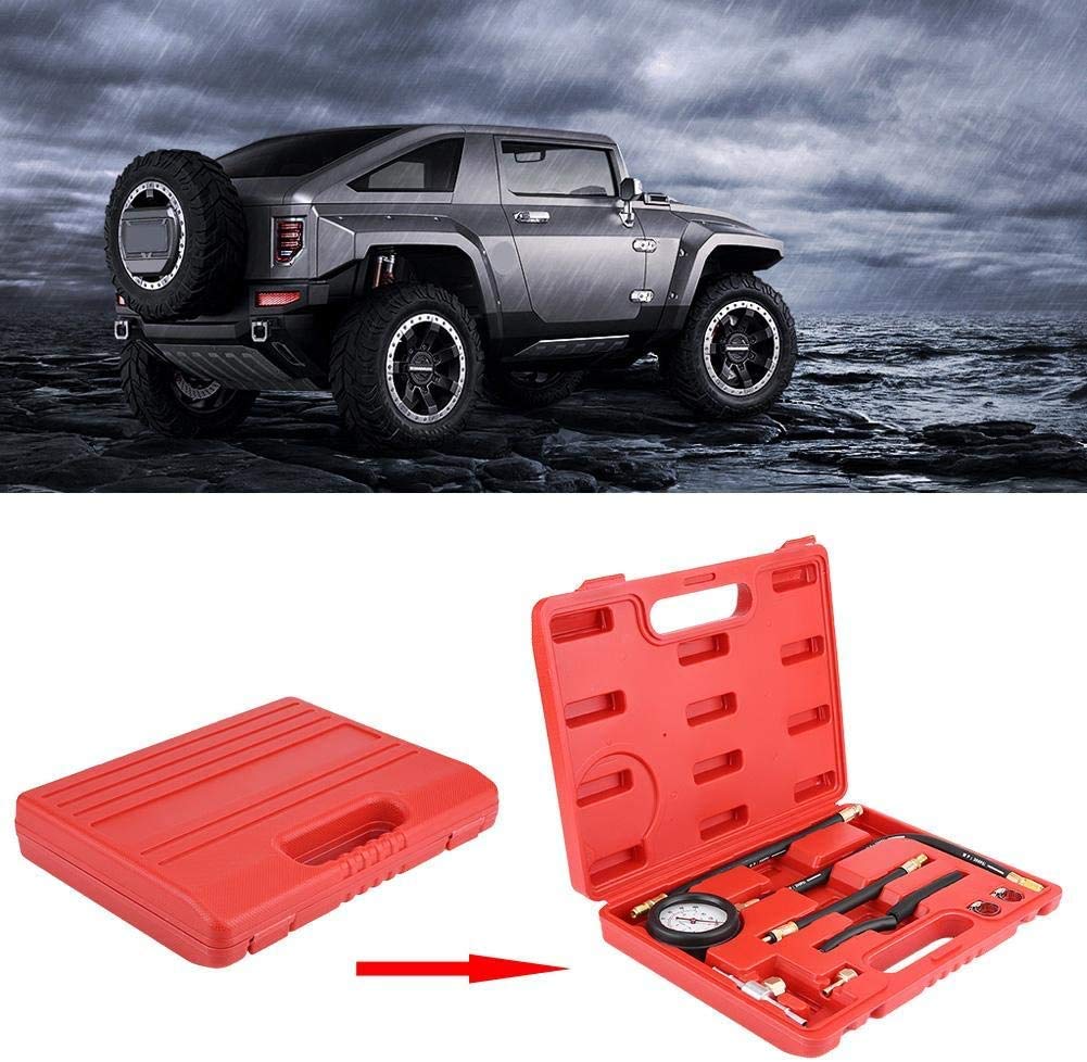 Misuratore di compressione motore tester, controllo cilindro automobilistico compatto per diagnosi auto 12mm 14mm 16mm