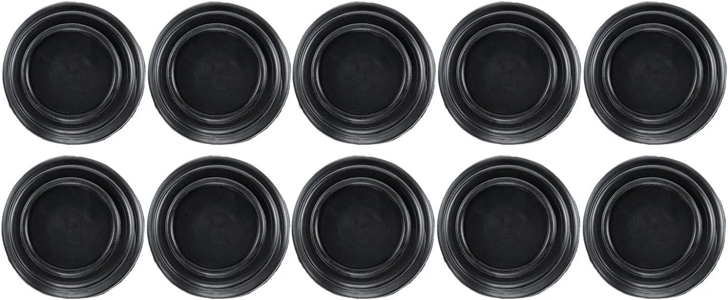 Car Door Shock Absorber Pads 10/ 20pcs Door Shock Absorber Pads Buffer Bumper Absorption Sound Insulation Rubber Gaskets Adhesive Stickers(20 Pcs)