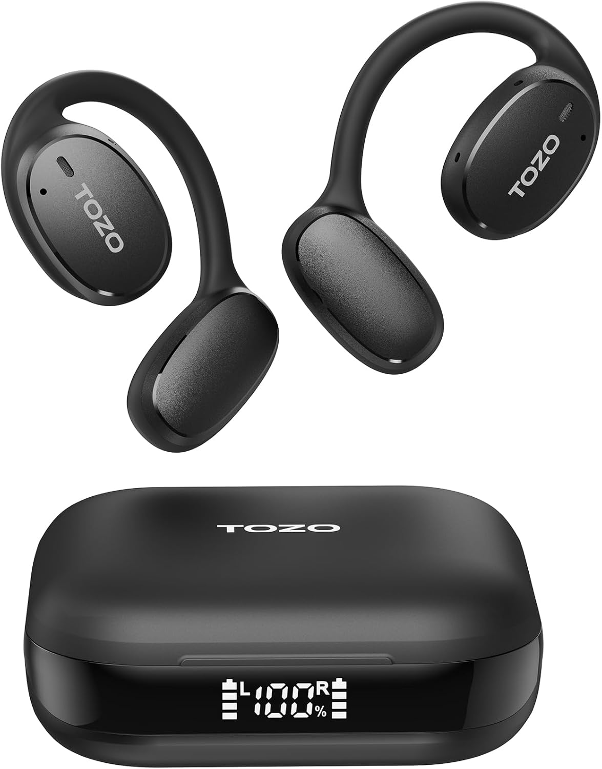 TOZO OpenEgo True Wireless Open Ear Headphone,5.3 Bluetooth Sport Earbuds with