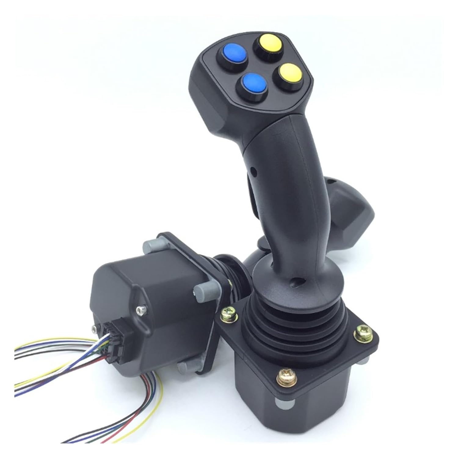 60A4 Multi-axis Non-Contact Sensor, High-Precision Industrial Joystick Rocker Handle(DC5V Output CAN)