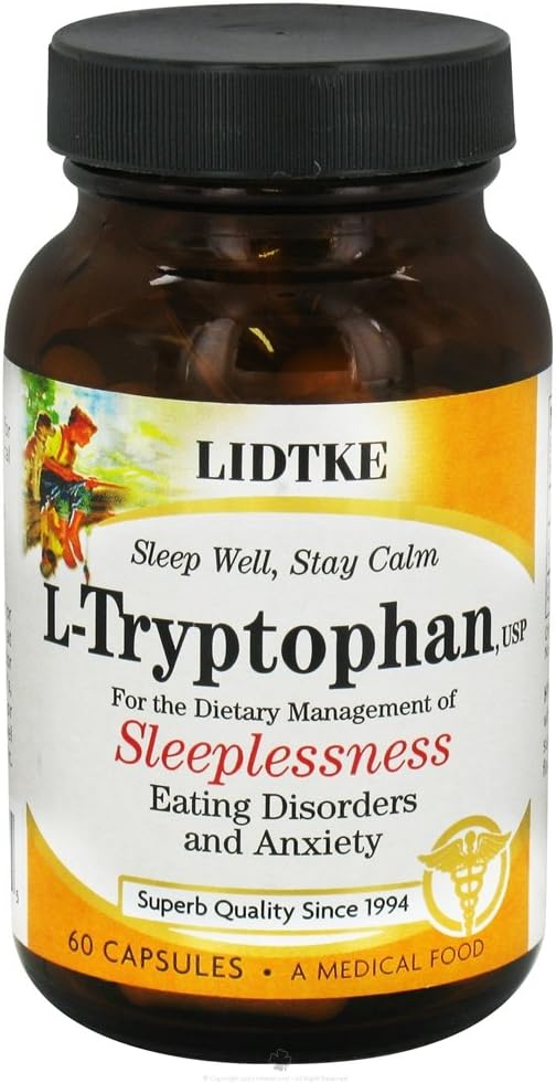 Lidtke Technologies - L-Tryptophan 500 mg 60 caps