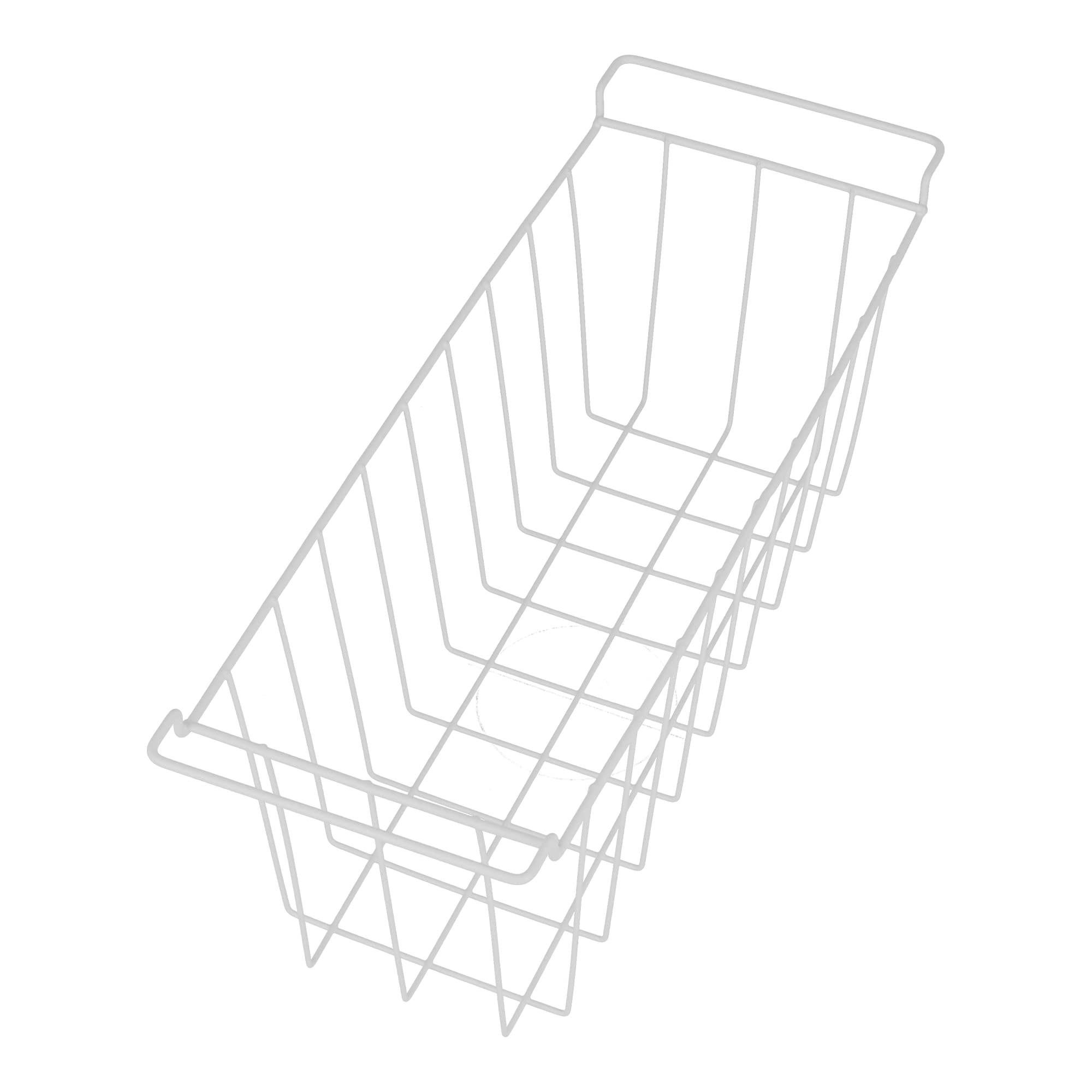 sparefixd Drahtkorb für LIEBHERR Gefrierschrank, 50 cm lang, Silbergrau, Metall