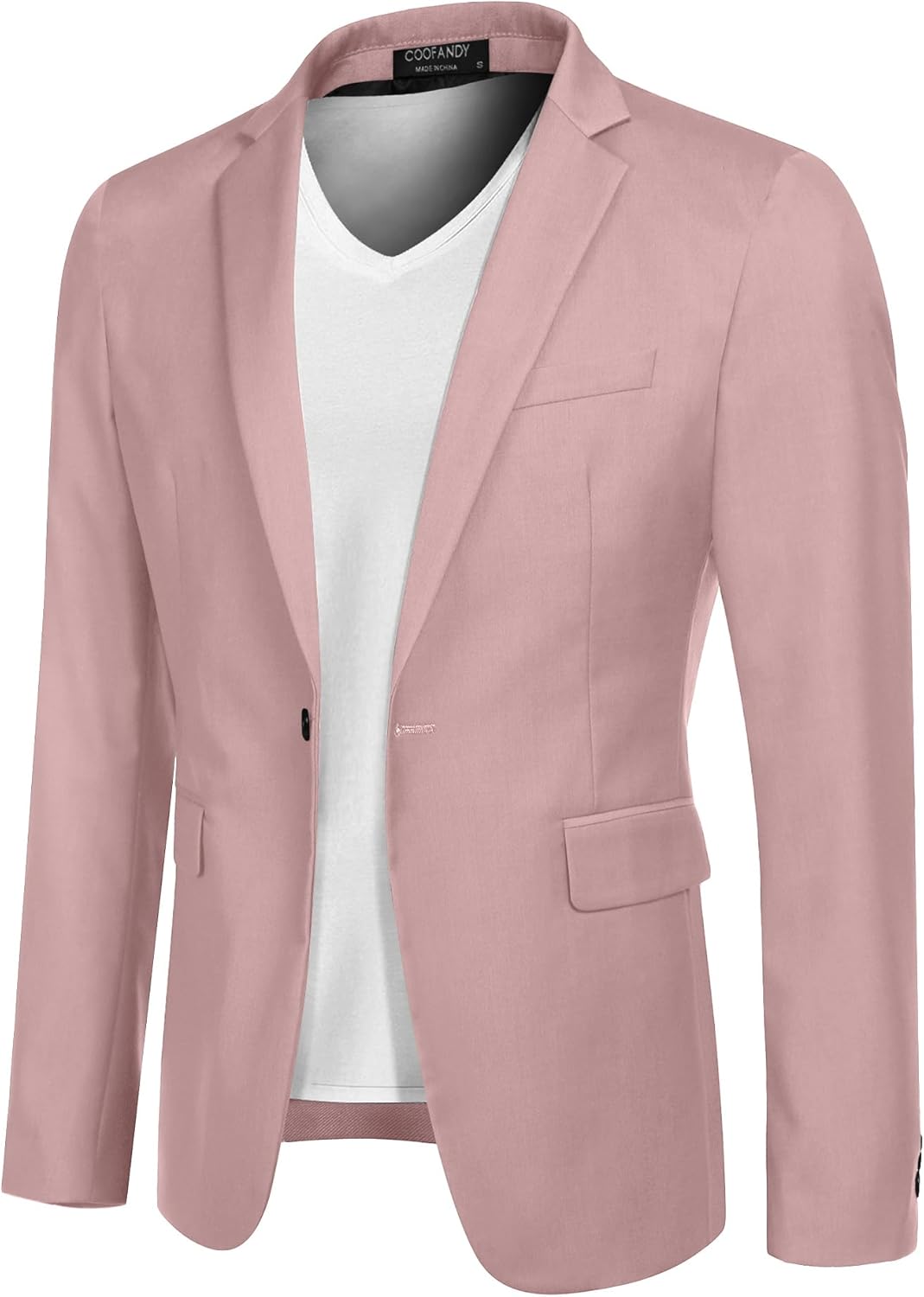 COOFANDY Mens Sport Coat Casual Blazer One Button Business Suit Jacket