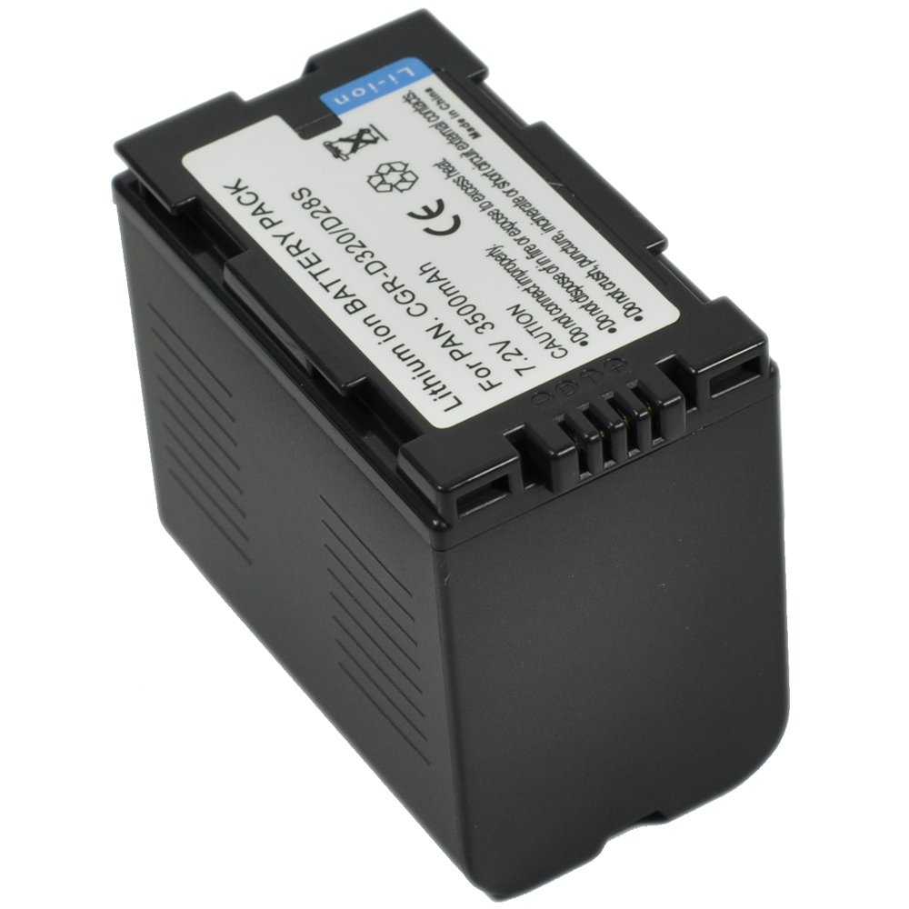 Battery for CGP-D28 CGPD28 CGR-D28 Digital Video Camcorder s1a (2X Battery +1x Charger AC Single)
