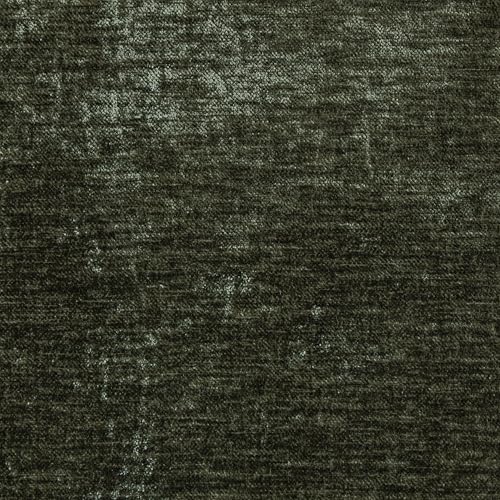 55" Wide Drapery Upholstery Textured Velvet Chenille Olive Green Color