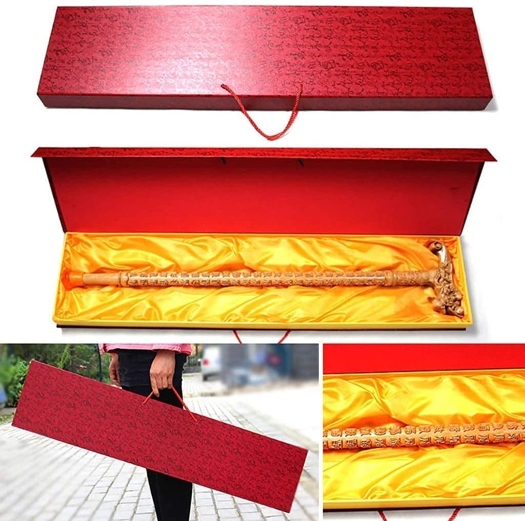 Solidne drewniane laskie laski drewniane piechurki dla seniorów laski, starsze kulki, solidne drewniane sztyfcie, kresek oznacza pomyślną, długotrwała długość 89 cm, zgodnie z wysokością obciętą