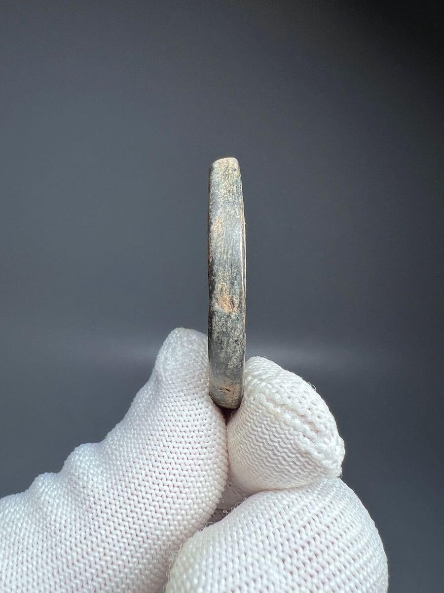 Amazon.co.jp: 骨董品青銅器龍紋銅鏡唐鏡小型ミニ中国戦漢古美術