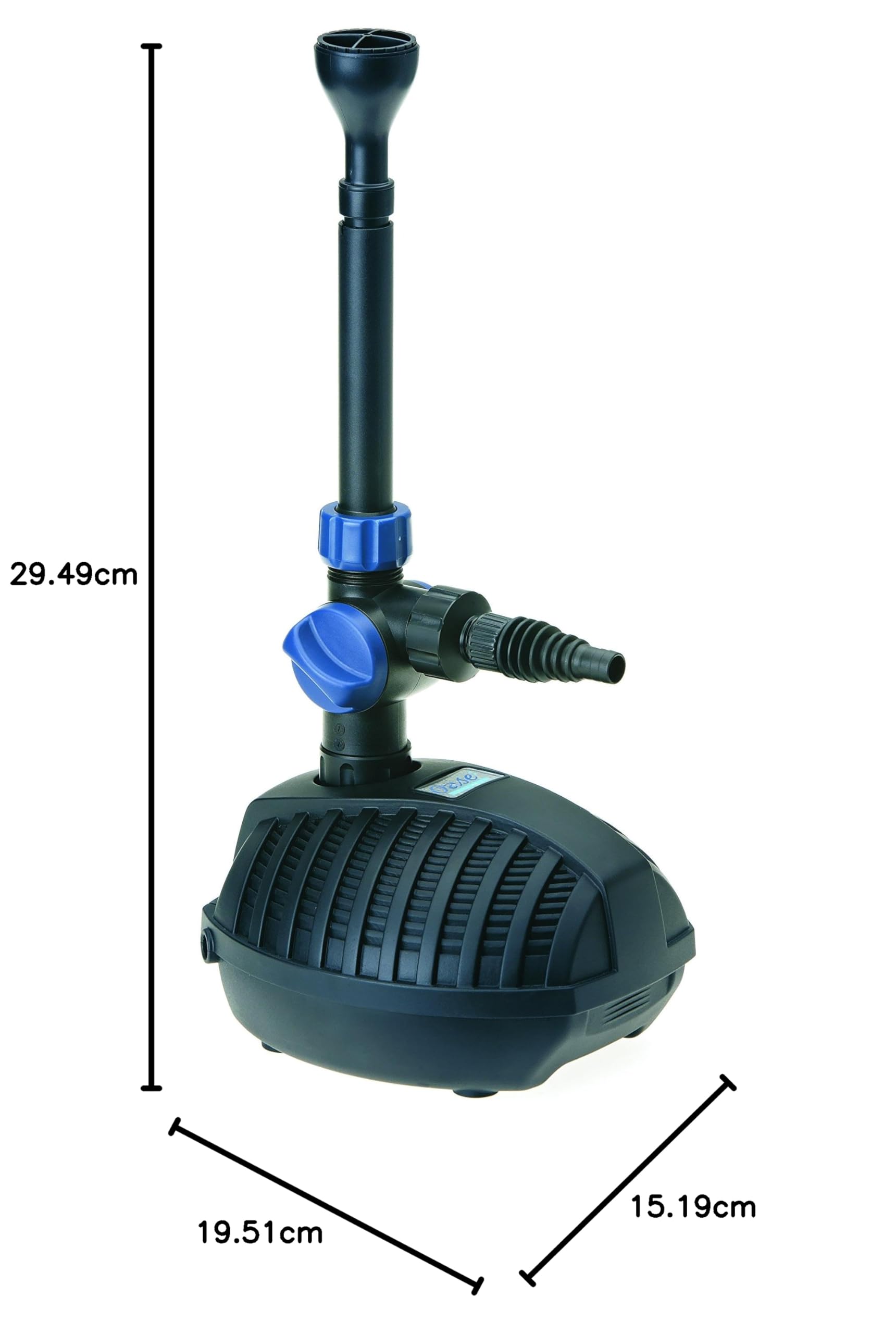 OASE Aquarius Fountain Set Classic 1000 11W 1000 l/h Springbrunnenpumpe Schwarz