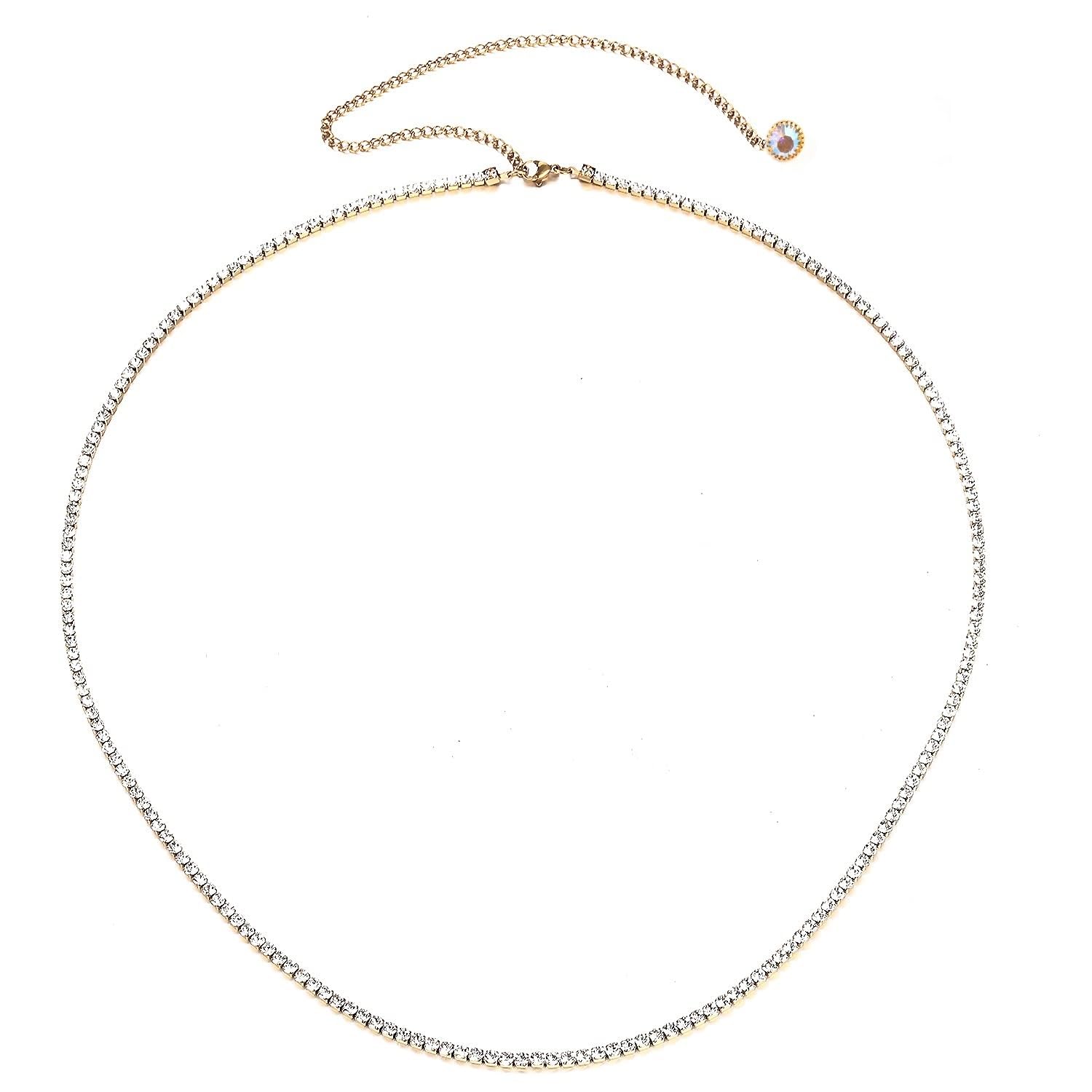 VAMA Indian Rhinestone Gold Belly Chain Wedding Stone Kamarbandh Hip Waist Belt Saree Fancy Jewellery For Women & Girls