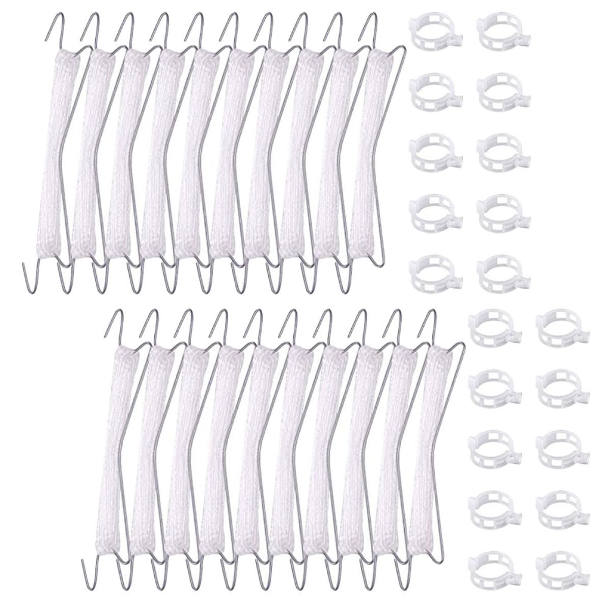 Kisangel 2sets Trellis Hooks per Pomodori e Piante Rampicanti da Ganci e Metri di Filo per Supporto Facile da Usare e Resistente Ottimizza La Crescita delle Piante Giardino