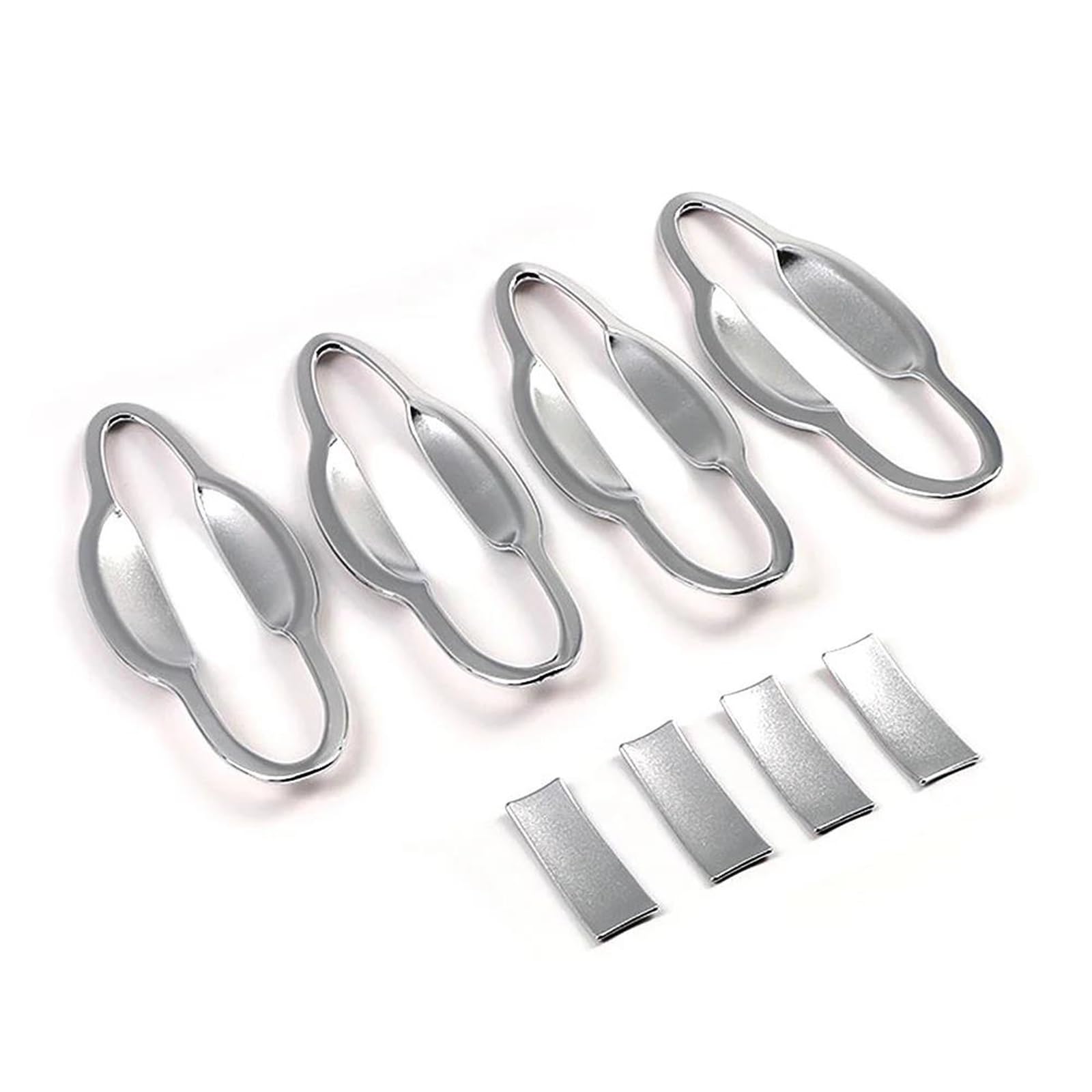 YSDSLS Sleek Door Handle for Cavalier 2016-2019 Chromium Styling Chrome Door Handle Cover Door Bowl Cover Moulding Trim
