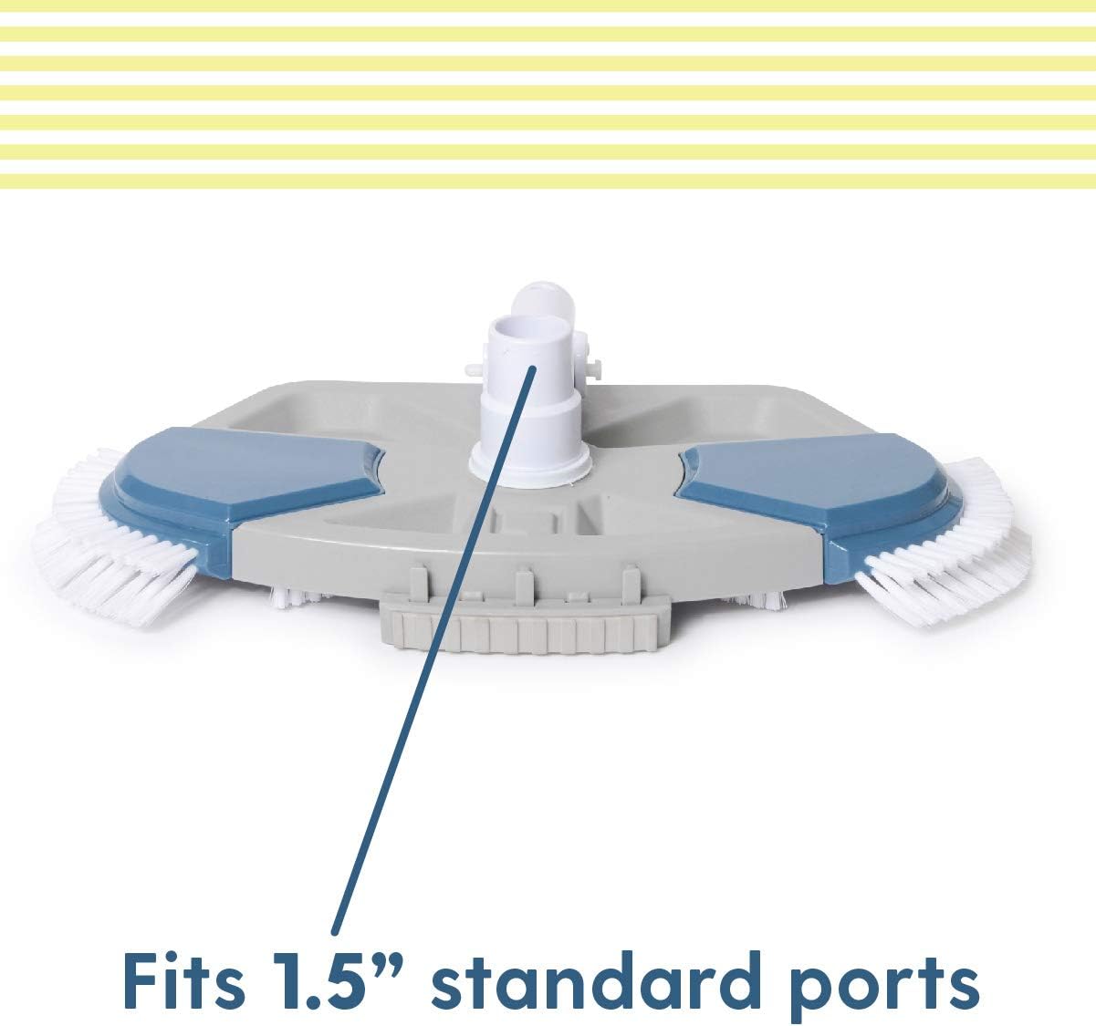 Milliard Pool and Spa Vacuum Head (Polypropylene) Choice Pool Vacuum Head/Weighted for Inground and Above Ground Swimming Pools