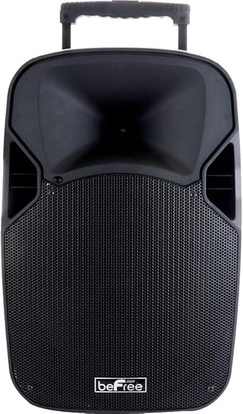 beFree Sound BFS-4300 Bluetooth Portable Speaker with USB/TF/FM Radio, 700 W, Blue