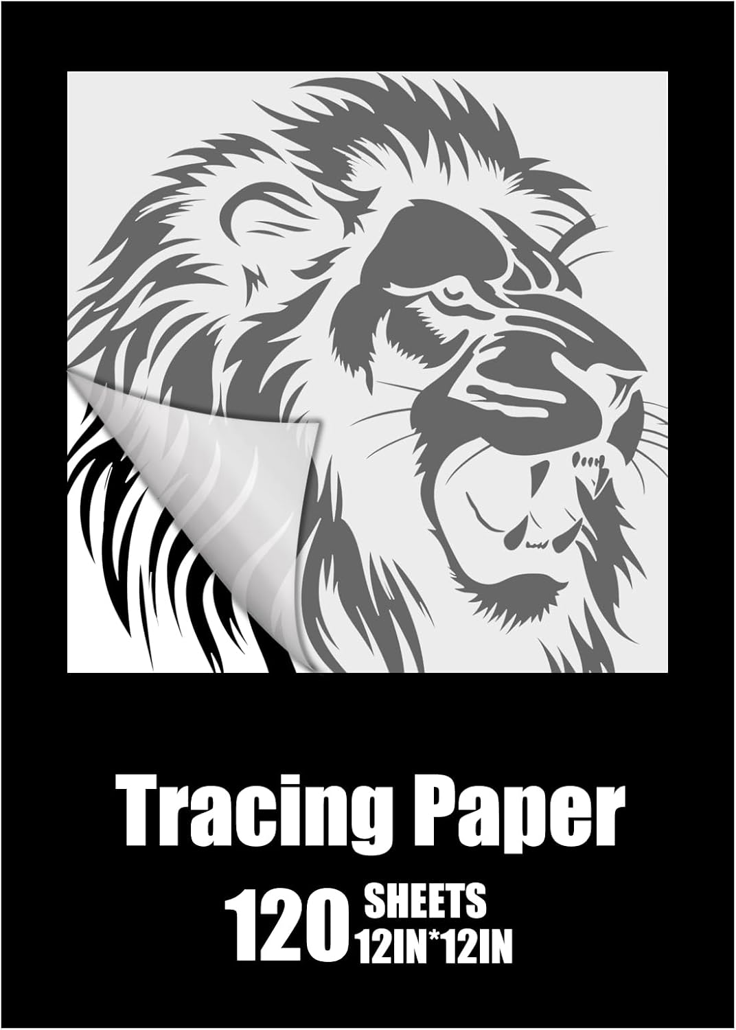 Epakh Tracing Paper 120 Sheets, 9 x 12 Inch Tracing Paper for Drawing, Transparent Vellum Papers Translucent Trace Pad for Pencil Sketching Drawing DIY Crafts Painting Wax Printing Calligraphy