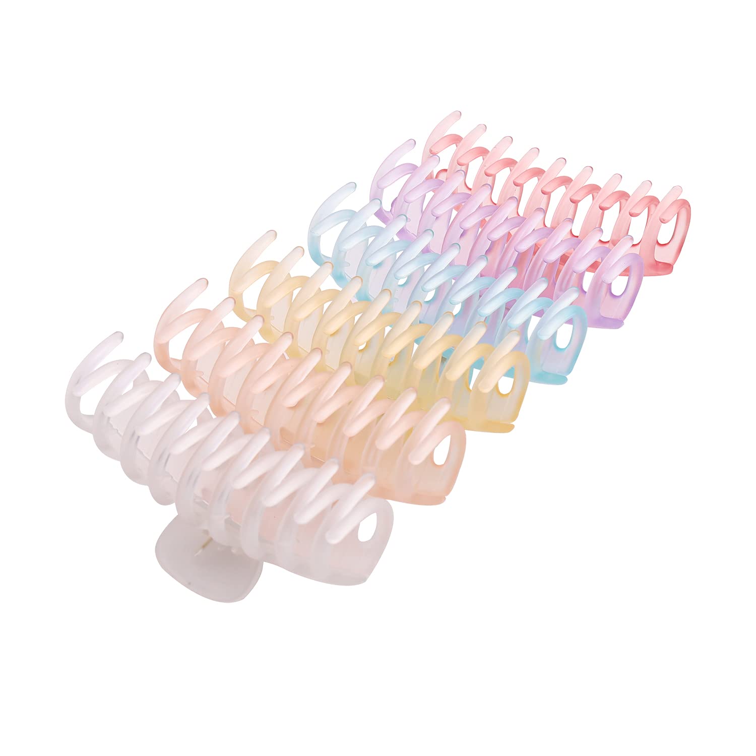 TODEROY Large Hair Claw Clips for Women, Strong Hold Big Banana Claw Hair Clips for Thick Thin Hair, Fashion Jaw Hair Styling Accessories for Women Girls 6 Packs…