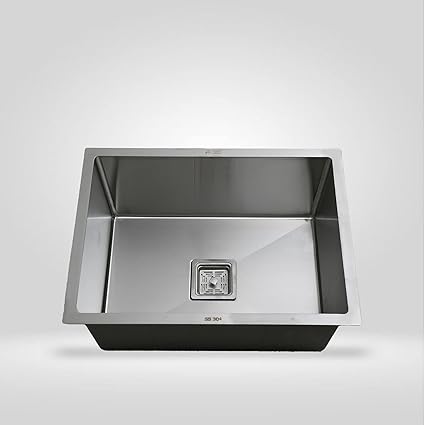 rigwell lifetime 304 Grade Stainless Steel Single bowl, Double Bowl and Drain Board Handmade Kitchen Sinks (22 * 18 * 10