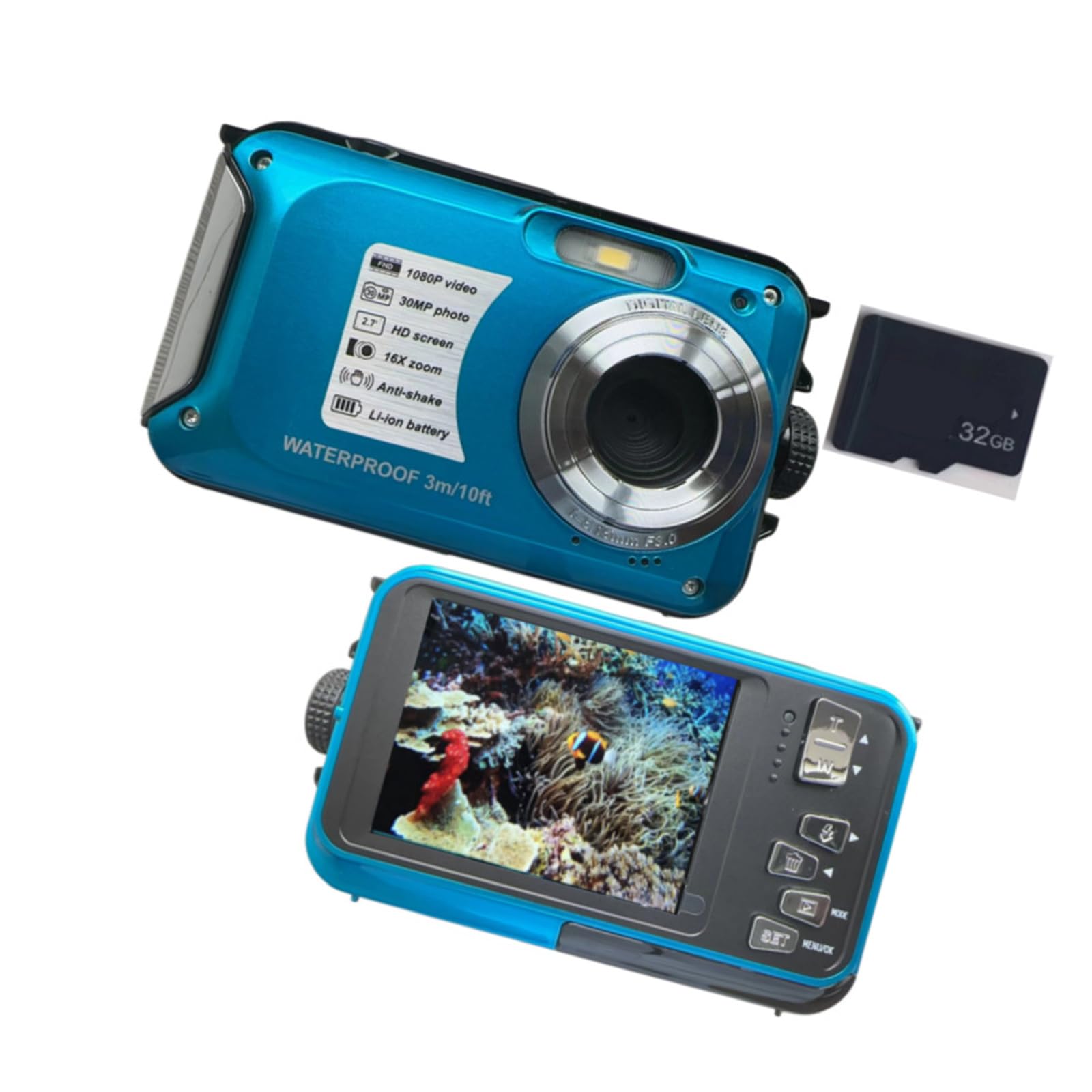 Caméscope extérieur étanche 30 MP 720p pour exploration 30m - 8