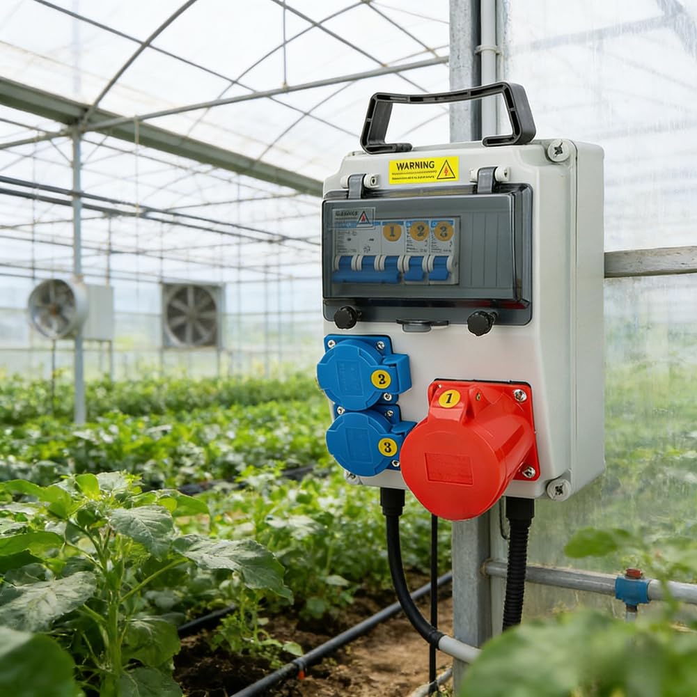 Stromverteilerkasten ABS Flammhemmend Robust(B)