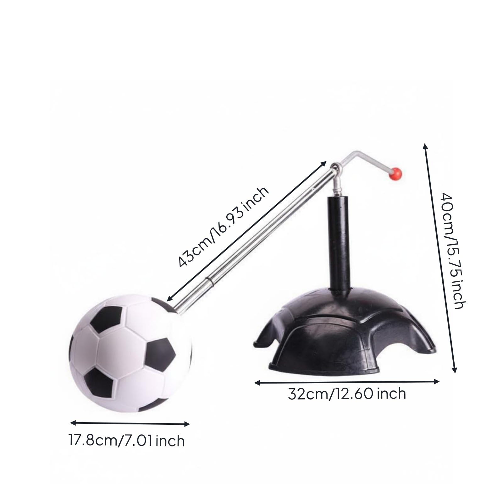 kowaku Tocco Palla Calcio Elevata Frequenza di Contatto Strumento Allenamento Calcio Coordinazione Elastico Attrezzatura Sportiva per Campo Sportivo