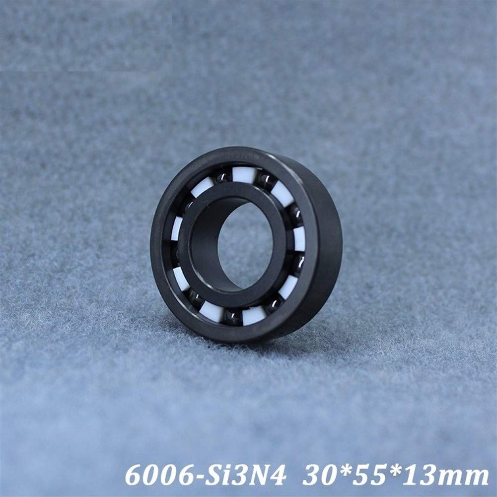 Rodamiento cerámico 6006 Si3N4: rodamientos de bolas de nitruro de silicio de alto rendimiento de 30 x 55 x 13 mm for condiciones extremas.